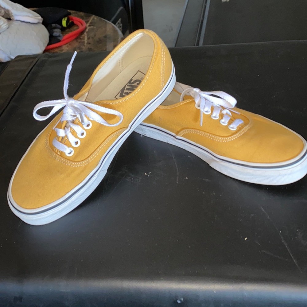 Yellow vans
